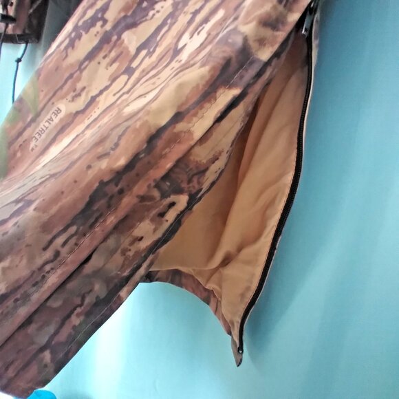 Gore-Tex 10X Rainwear Waterproof Hooded JACKET w PANTS Realtree Camo Men's XL GP - Picture 2 of 7